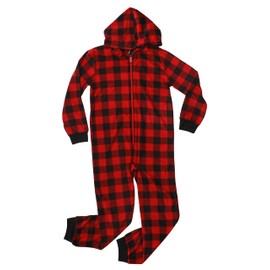 PRINCE OF SLEEP Jumpsuit for Kids Pajamas 65729-10195-RED-5-6