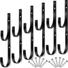 6 Pieces Pool Pole Hook Hanger Swimming Brackets Pool Hook,
