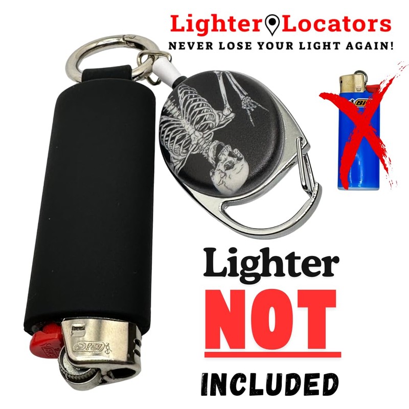 Retractable Lighter Holder for BIC Lighters | Retractable Leash Case