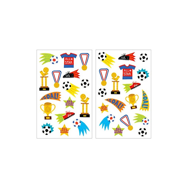 Peaceable Kingdom Super Soccer Sticker Pack
