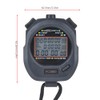 3860 ABS Multifunction Sports Running Stopwatch Electronic Track and Field