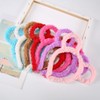 caralin Women Winter Thick Plush Headband Round Bear Ears Makeup