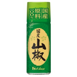 House Japanese Japanese Pepper 0.4 oz (10 g) [Powder Type Made with Only Domestic Ingredients]