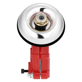 AUNMAS Brush Cutter Trimmer Gear Head, 1pc Red Gear head Gearbox 26mm Diameter 9-teeth, Lawnmower Gearbox Replacement for Various Strimmer
