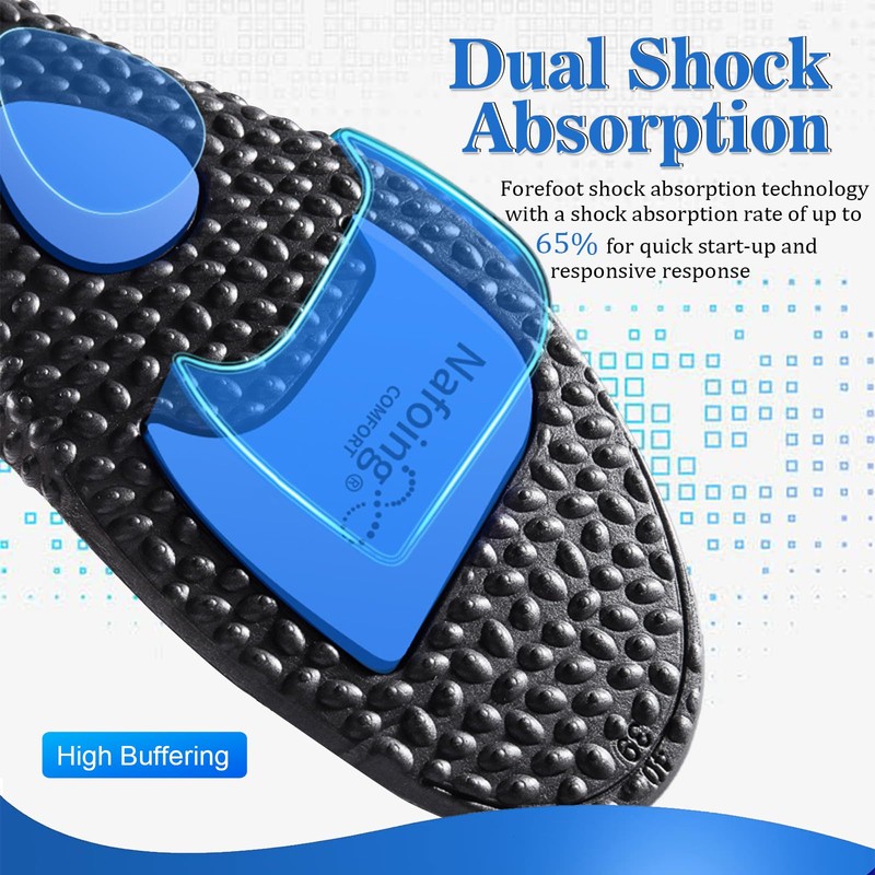 Insole, anti-fatigue insole, sports insole, strong upgrade, comprehensive shock absorption,