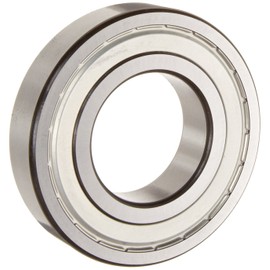 SKF 6209 2ZJEM Light Series Deep Groove Ball Bearing, Deep Groove Design, ABEC 1 Precision, Double Shielded, Non-Contact, Steel Cage, C3 Clearance, 45mm Bore, 85mm OD, 19mm Width, 4860.0 pounds Static Load Capacity, 7460.00 pounds Dynamic Load Capacity