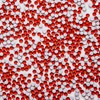 3000Pcs Ruby Red Crystal Rhinestones,Glass Flatback Rhinestones Mini Gemstones for