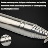 XUTONG 2.5M Handheld Flagpole,Thick Portable Stainless Steel Flagpole with Anti