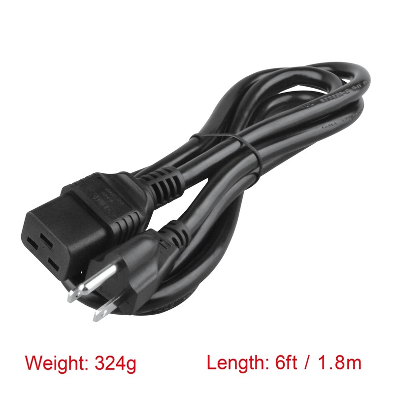 PGENDAR UL 6ft AC Power Cord Cable Lead for Peavey