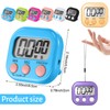 8-Pack Kids Digital Timer With 8 pcs Lanyard - Digital