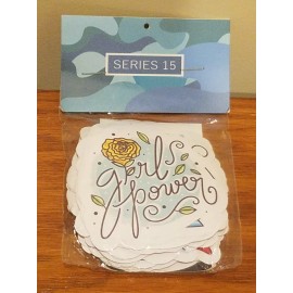 RipDesigns Carefree Bee RipDesigns Series 15 - Pack of 50 Vinyl Stickers - Red Yellow Blue