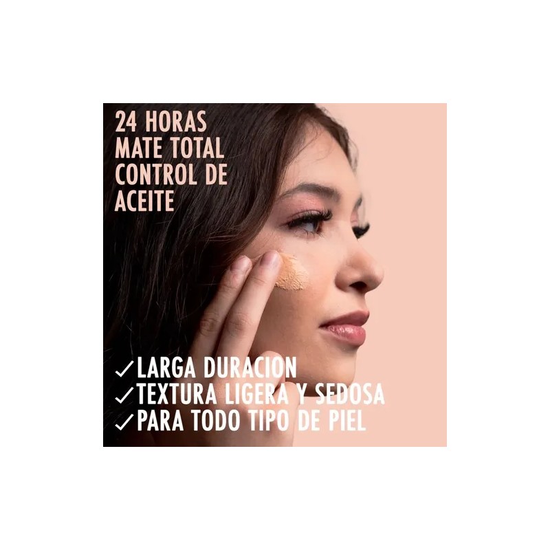 Base De Maquillaje Mate Ultramo Perfect Cover Spf 15