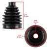 Caltric Front Outer & Inner CV Axle Boot For Honda