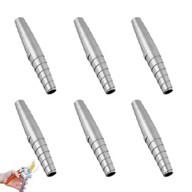 6 Pack Replacement Spring for Secateurs, 6 Cm Volute Secateur Springs, Stainless Steel Pruner Replacement Spring, for Bypass Pruners, Pruning Shears Parts Common(Silver)