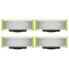 2 PCS Stainless Steel Replacement Blade Compatible for Electric Shaver