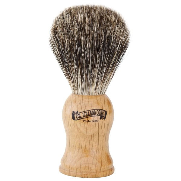 Colonel Conk Products 904 Mixed Badger Brush-beech Wood Handle