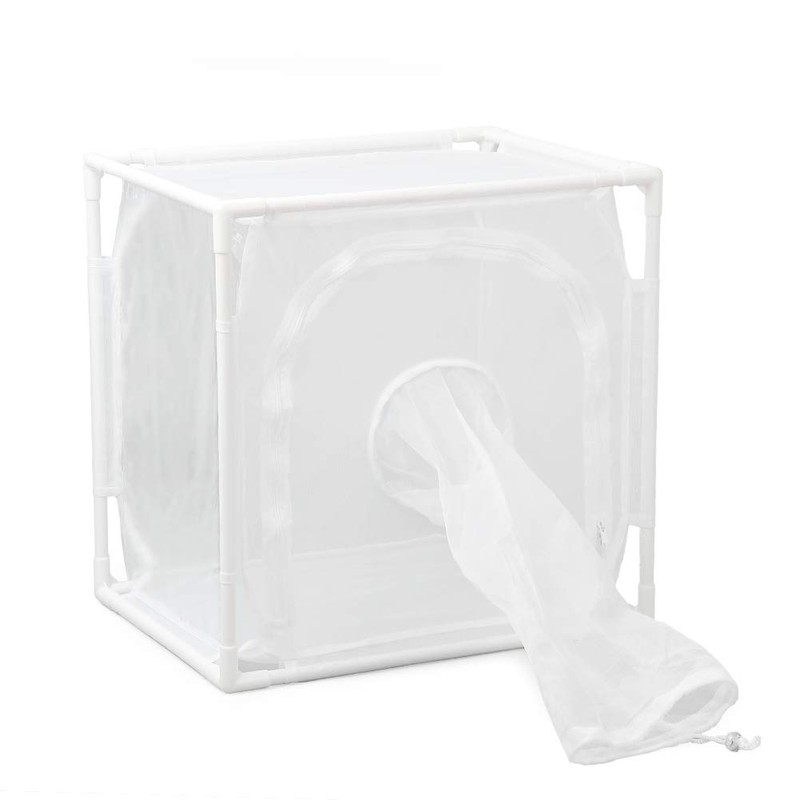 RESTCLOUD Monarch Butterfly Habitat Cage, Outdoor Insect Mesh Cage Terrarium