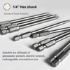 PTSLKHN 10PCS T25 Torx Screwdriver Bit Sets, 4‘’Length Magnetic Security
