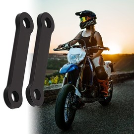 Fits 2000-2021 Suzuki 2" DRZ400 Rear Lowering Link Kit KLX400 Motorcycle Drop Links for Kawasaki KLX400 DRZ KLX 400 51MM Lowering Suspension Linkages (Black)
