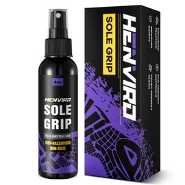Henviro Basketball Shoe Grip Spray - Basketball Accessories, Anti SlipTraction Spray for Shoe Bottom With Sneaker Wipes, Enhances Sneaker, Basketball Shoe bottom grip, 2-in-1 Anti-Slip & Cleaning Kit