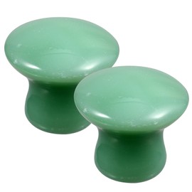 Beaupretty Small Mushroom Shaped Facial Massage Stone 1.6 Inch for Blood Circulation and Skincare Absorption with Essential Oils Beauty Tool