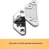 DIALESHU Heavy Duty Long Reach Hinge, Marine Boat Hatch Hinges