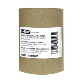 3-inch x 180-feet Brown General Purpose Masking Paper (12903/B3)