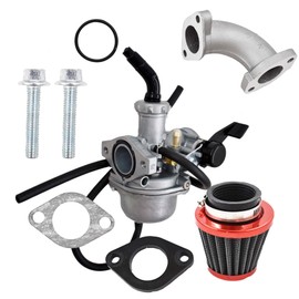 Apriciter PZ22 22Mm Vergaser Carb Ersatz für 110Cc 125Cc CRF SSR Sunl Taotao Pit Bike ATV Luftfilter-Ansaug Rohr