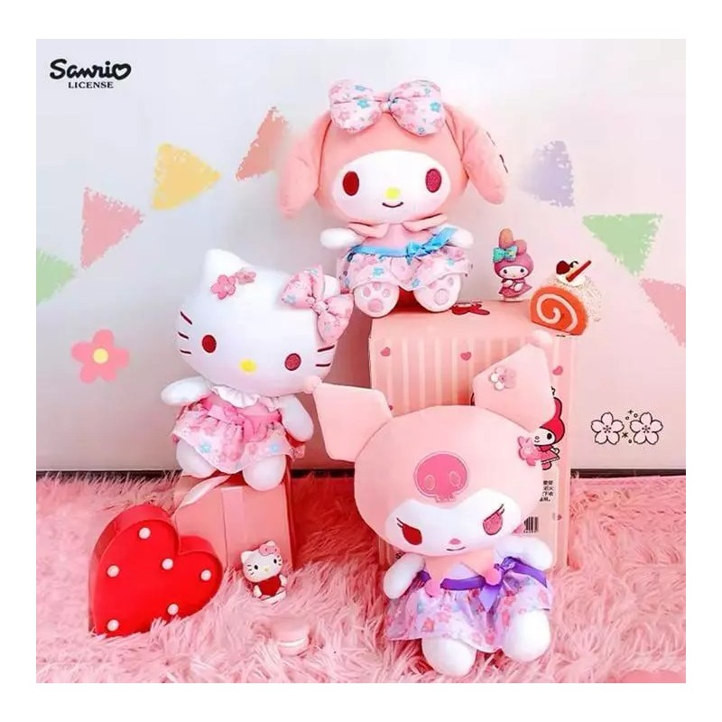 20CM/8 inches Sanrio Kuromi Plush Toy Stuffed Soft Doll