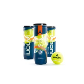 Premium Padel Tennis Balls, Pack of 9, 3 Tubes With High Durability peformance on all surfaces