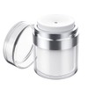 Enituo Airless Pump Jar, 30 ml Cream Pump Dispenser, Airless