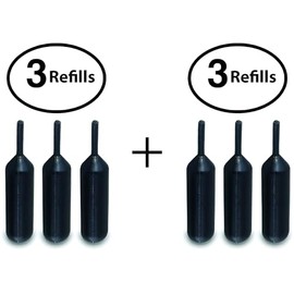 Vantamo Identity Theft Protection Roller Stamps Refills - Refills for Confidential Roller Stamp, Anti Theft, Privacy & Security Stamp, Designed for ID Blackout Security - 6 Refills