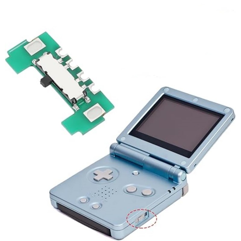 2pcs Replacement ON Off Power Switch Slide Button Board for