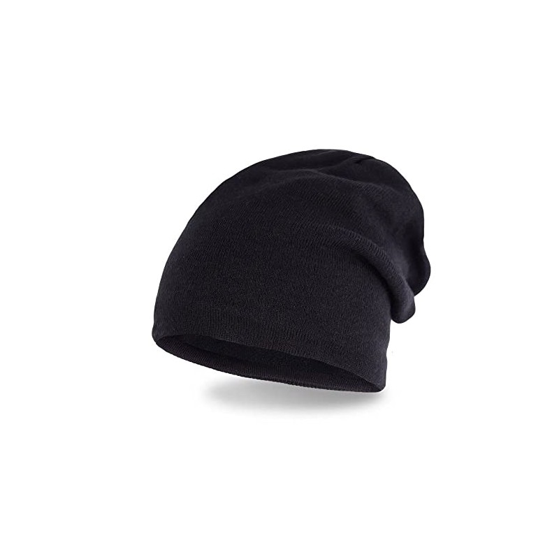 Neverless® Knitted Hat for Men Knitted Beanie with Fleece Lining
