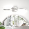 Espird 23inch Led Bathroom Vanity Light Bar, Brushed Nickel 5CCT