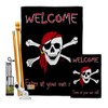 Breeze Decor Enter at Your own Risk Garden House Flag