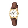Casio Womens Brown Leather Analog Watch LTP1094Q-7B9