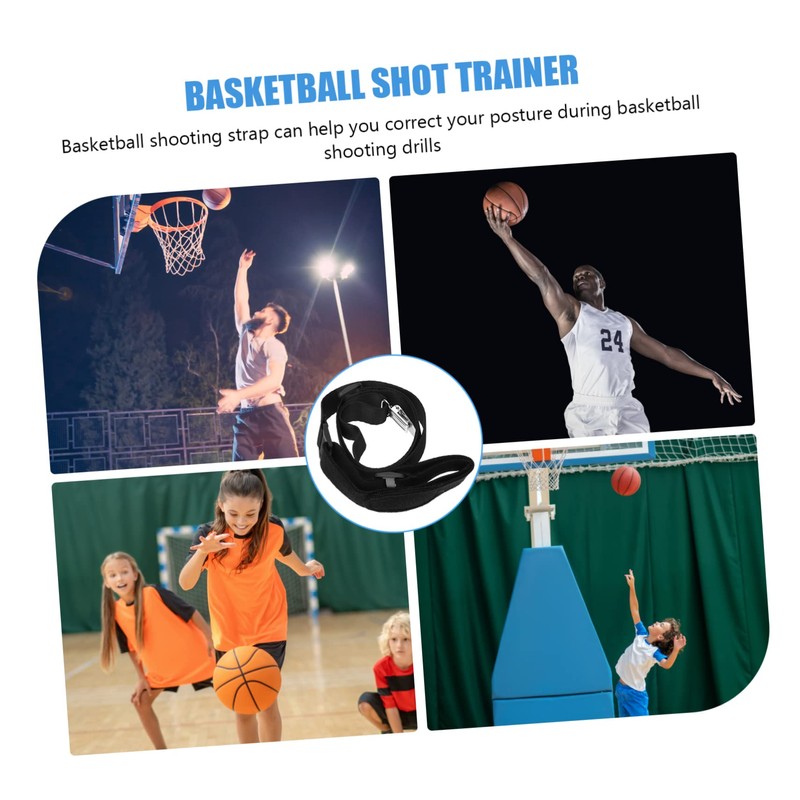 BESPORTBLE Basketball Shooting Trainer Shooting Correction Tape Basketball Aid Training