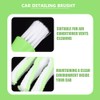 Gatuida 3pcs Car Cleaning Brush Multifunctional Detailing Tool for Car