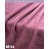 Bliss Faille Travel Pillow Blanket - 2-in-1 Lightweight Compact Airplane