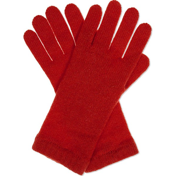 Graham Cashmere - Womens Pure Cashmere Short Cuff Gloves -