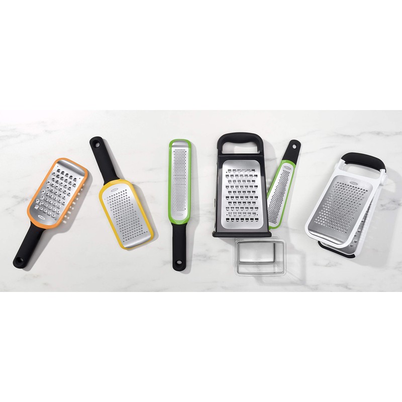 OXO Good Grips Etched Coarse Grater, Orange