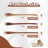 Wshxjzyay 3 Pack Wooden Honey Mixing Stirrer Honey Dipper Sticks