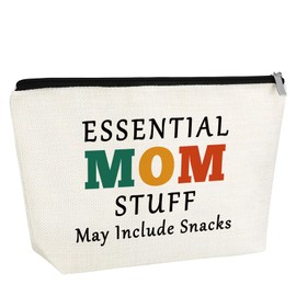 Gfhzdmf Mothers Day Unique Gifts for Mom from Daughter Son Makeup Bag Funny Mom Birthday Gifts for Stepmom Mother Mommy Mama Cosmetic Bag Christmas Valentines Day Gift for Her Travel Pouch