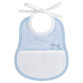 Filet AMS1045 Terry Bib with Aida Insert, Sky