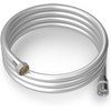 Tech Traders PVC Smooth Shower Hose 1.5m(59”) inch Long Anti-Twist