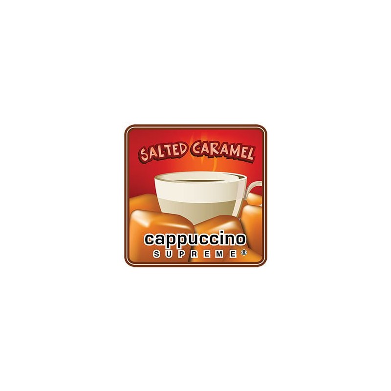 Cappuccino Supreme 2 lb bag Salted Caramel Instant Cappuccino Mix