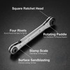 DURATECH 4 IN 1 HVAC Service Wrench, 3/16", 1/4", 5/16",