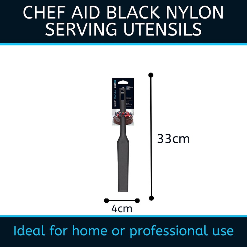 Chef Aid Nylon Flexible Spatula, BPA Free Kitchen Spatula for