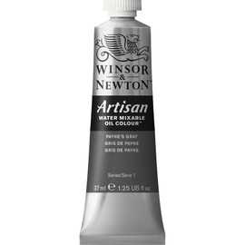 Winsor & Newton Artisan Water Mixable Oil Colour, 37ml Tube, Paynes Gray